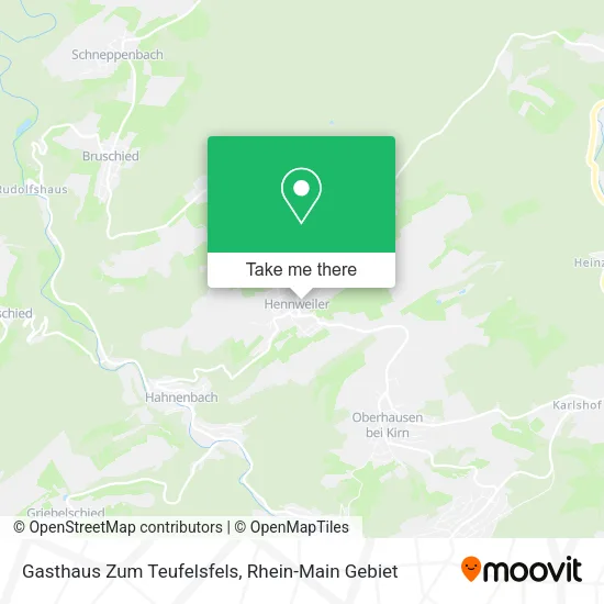 Карта Gasthaus Zum Teufelsfels