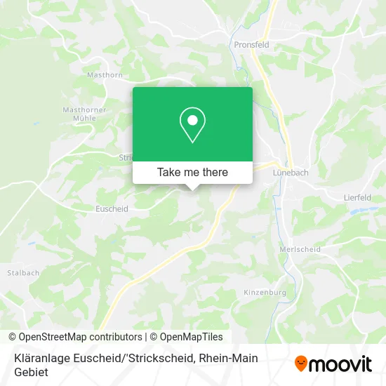 Карта Kläranlage Euscheid / 'Strickscheid