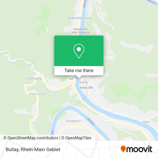 Карта Bullay