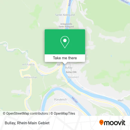 Bullay map