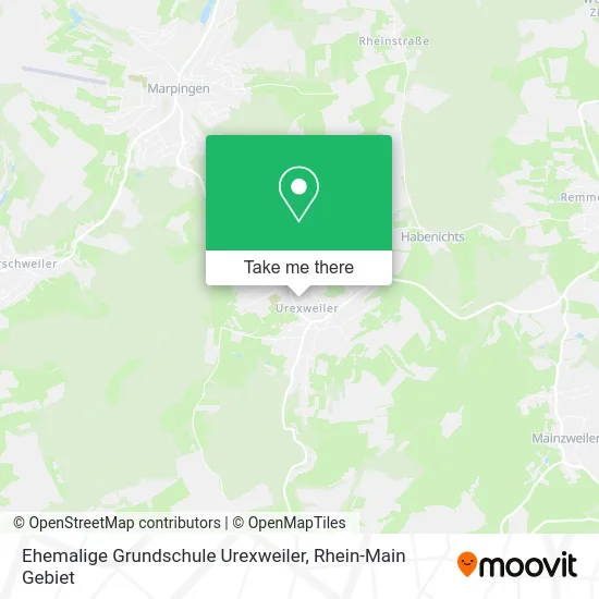 Карта Ehemalige Grundschule Urexweiler
