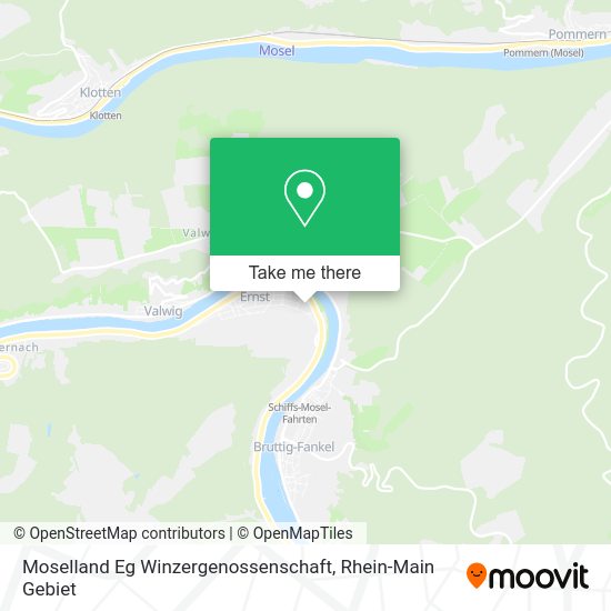 Карта Moselland Eg Winzergenossenschaft