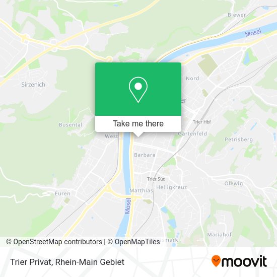 Карта Trier Privat