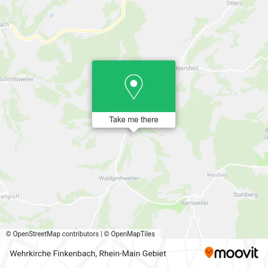 Карта Wehrkirche Finkenbach