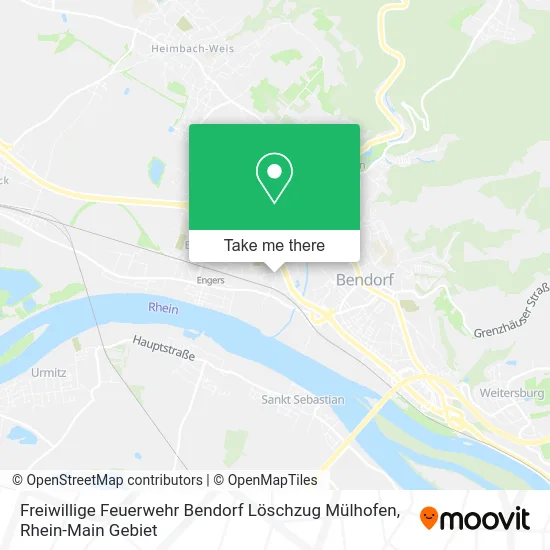 Freiwillige Feuerwehr Bendorf Löschzug Mülhofen map