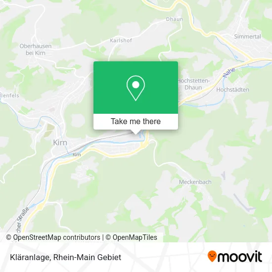 Карта Kläranlage