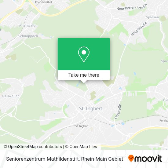 Карта Seniorenzentrum Mathildenstift