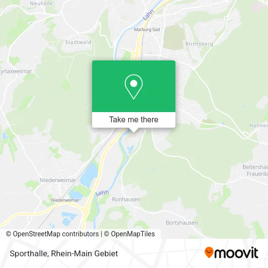 Карта Sporthalle