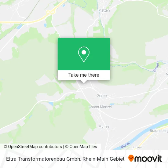 Карта Eltra Transformatorenbau Gmbh