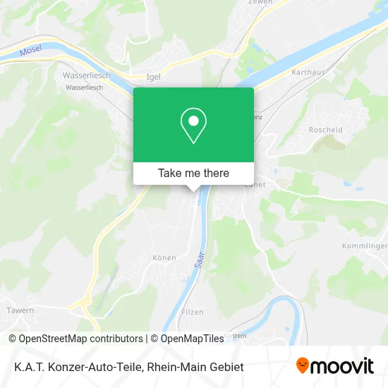 K.A.T. Konzer-Auto-Teile map