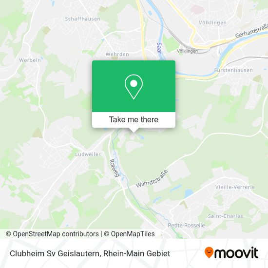 Карта Clubheim Sv Geislautern