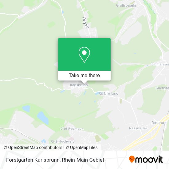 Карта Forstgarten Karlsbrunn
