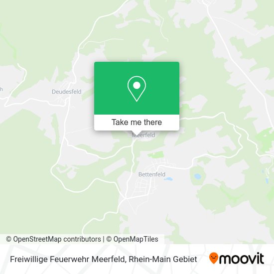 Карта Freiwillige Feuerwehr Meerfeld