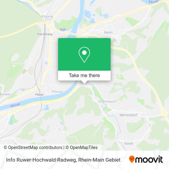 Карта Info Ruwer-Hochwald-Radweg