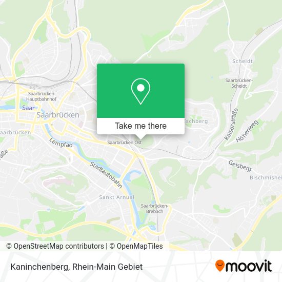 Карта Kaninchenberg