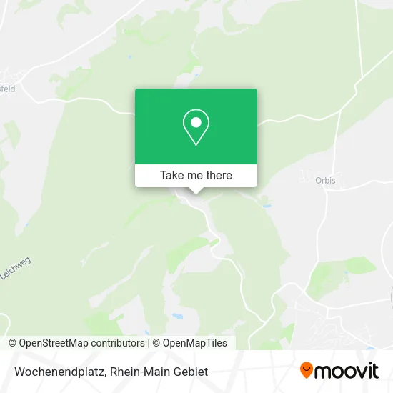 Wochenendplatz map