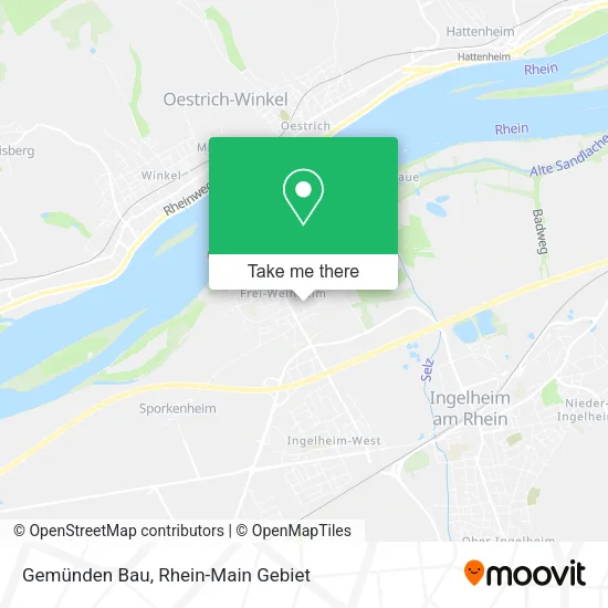 Карта Gemünden Bau