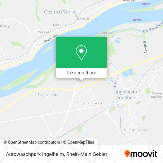 Карта Autowaschpark Ingelheim
