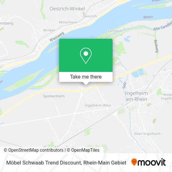 Карта Möbel Schwaab Trend Discount