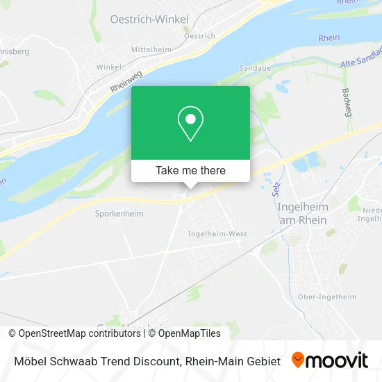 Möbel Schwaab Trend Discount map