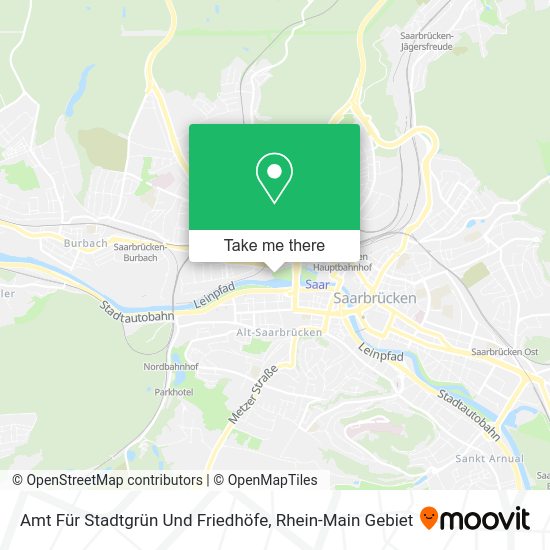 Карта Amt Für Stadtgrün Und Friedhöfe