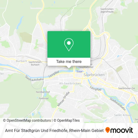 Карта Amt Für Stadtgrün Und Friedhöfe