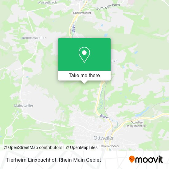 Карта Tierheim Linxbachhof