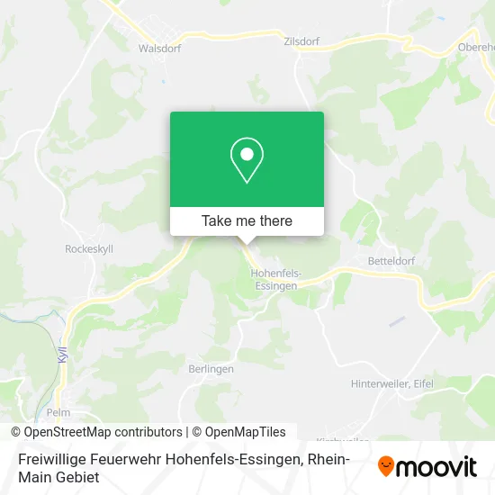 Карта Freiwillige Feuerwehr Hohenfels-Essingen