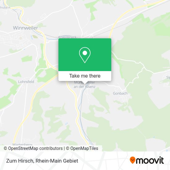 Карта Zum Hirsch
