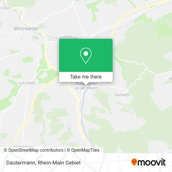 Карта Dautermann