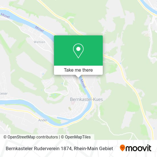 Карта Bernkasteler Ruderverein 1874