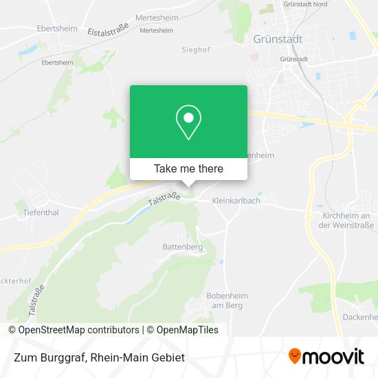 Карта Zum Burggraf