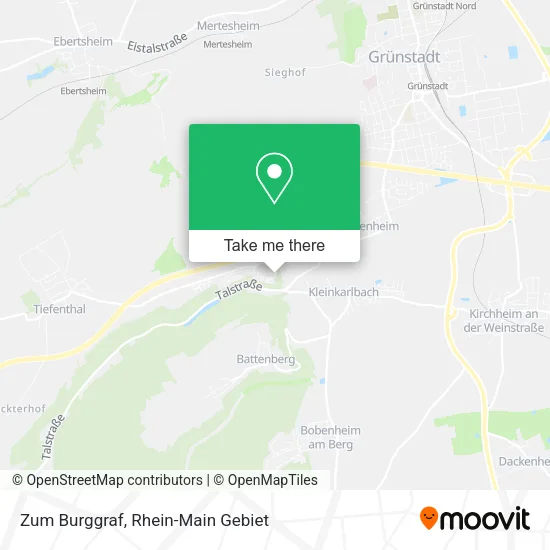 Карта Zum Burggraf