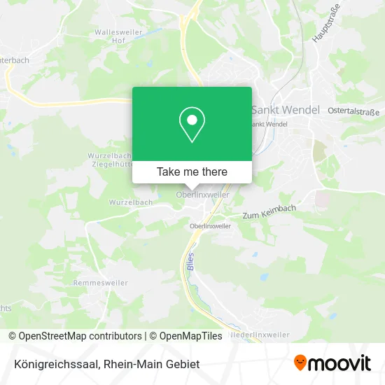 Карта Königreichssaal