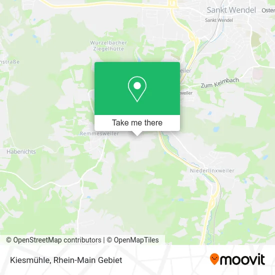 Карта Kiesmühle