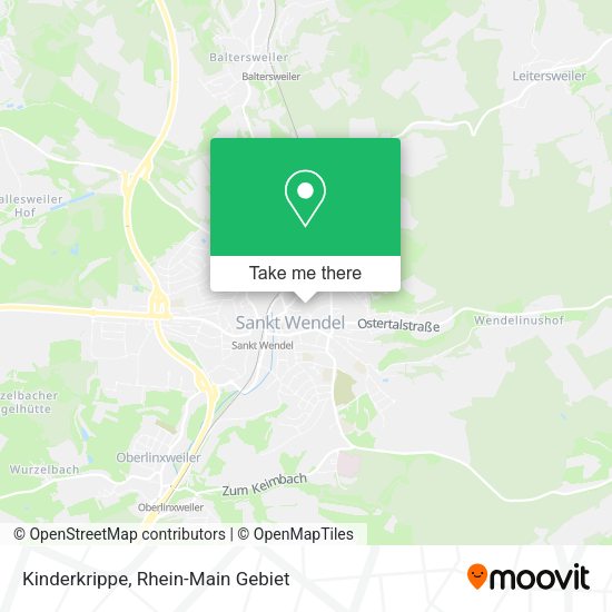 Карта Kinderkrippe