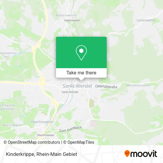 Карта Kinderkrippe