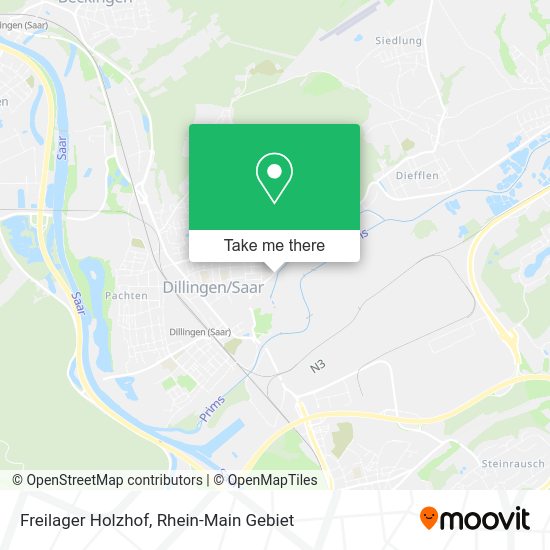 Карта Freilager Holzhof