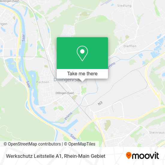 Карта Werkschutz Leitstelle A1