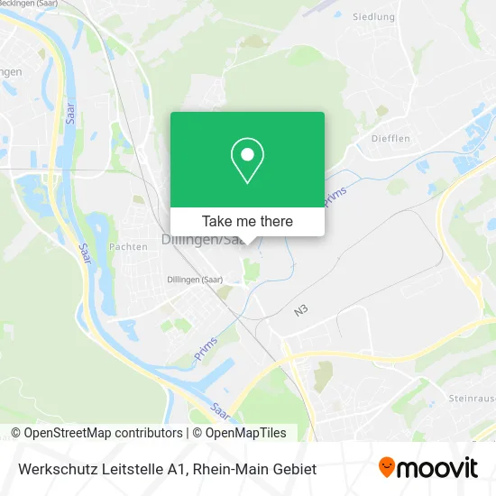 Карта Werkschutz Leitstelle A1