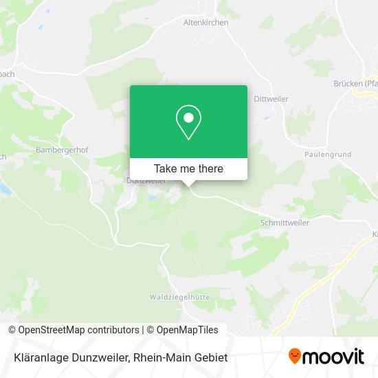 Карта Kläranlage Dunzweiler