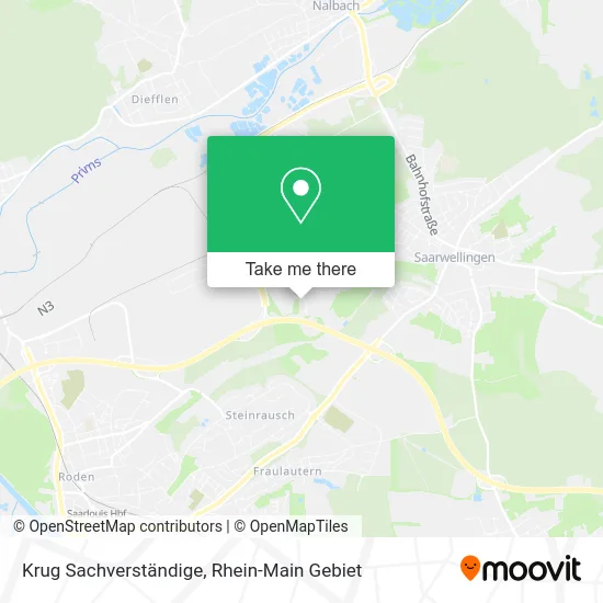 Карта Krug Sachverständige