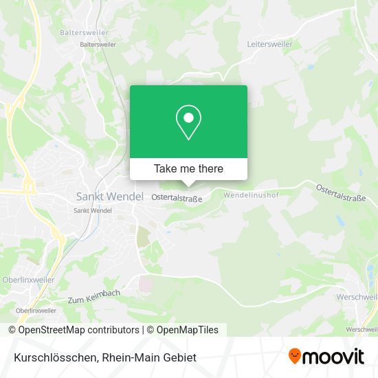 Карта Kurschlösschen