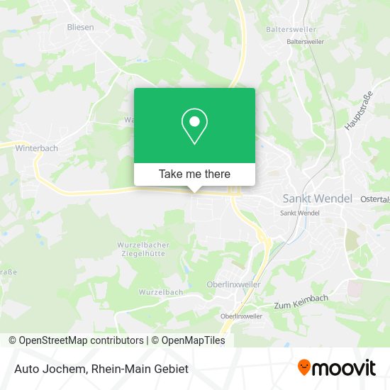 Карта Auto Jochem