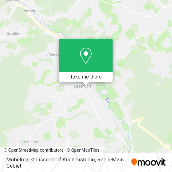 Карта Möbelmarkt Lissendorf Küchenstudio