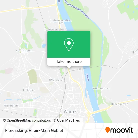 Карта Fitnessking