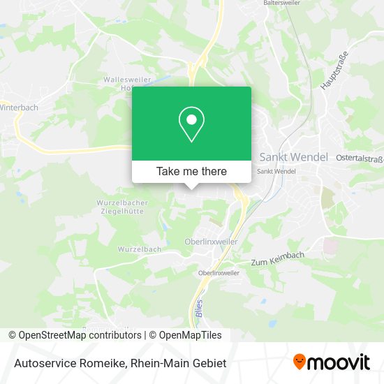 Карта Autoservice Romeike