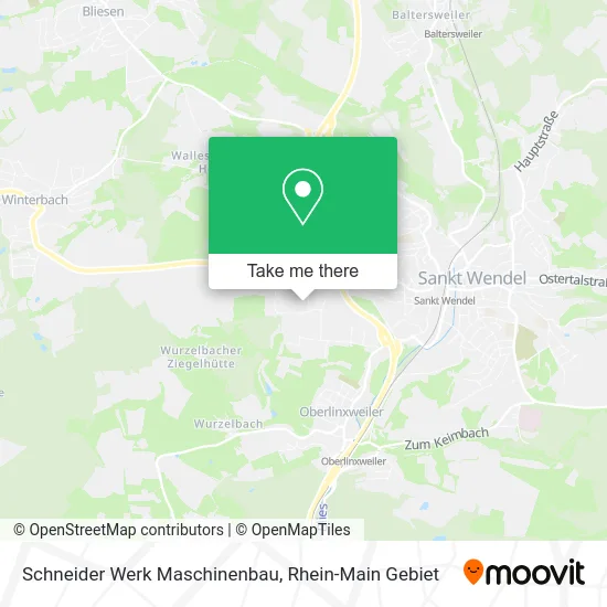 Карта Schneider Werk Maschinenbau