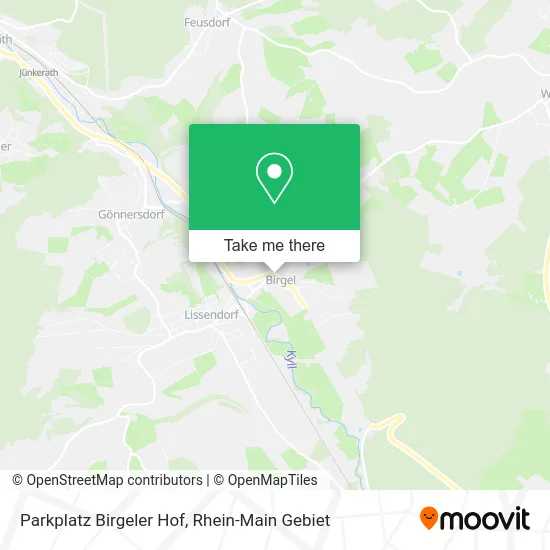 Карта Parkplatz Birgeler Hof