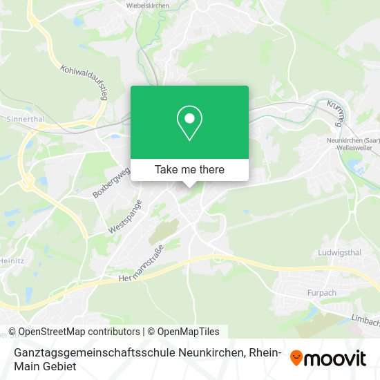 Карта Ganztagsgemeinschaftsschule Neunkirchen